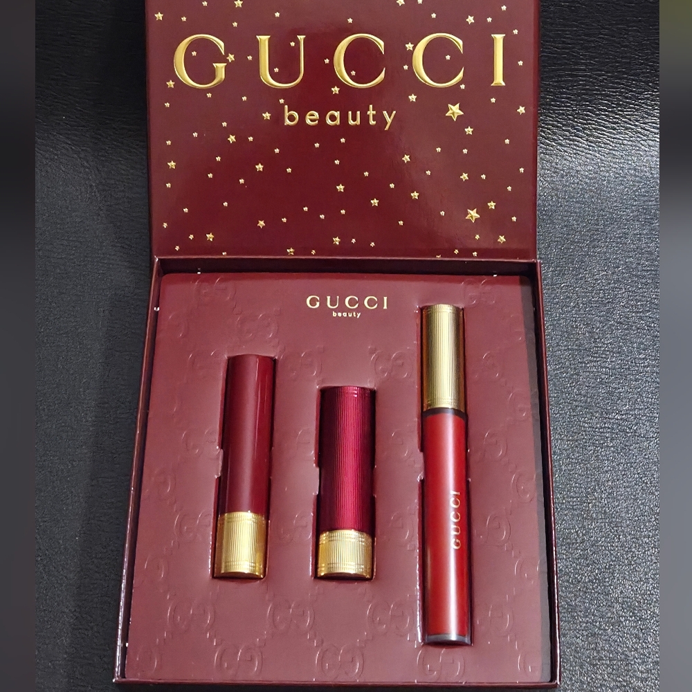 Gucci Rosso Ancora Lipstick Set- Color 509